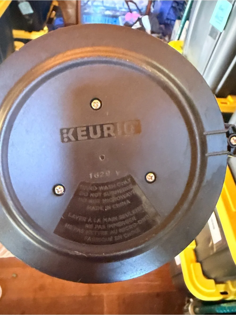 Keurig Black Plastic Coffee Carafe with Handle - Great for an extra GUC